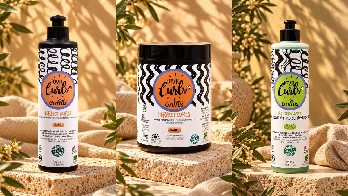 Griffus Love Curls Perfect Curls Leave-in und Styling Gel