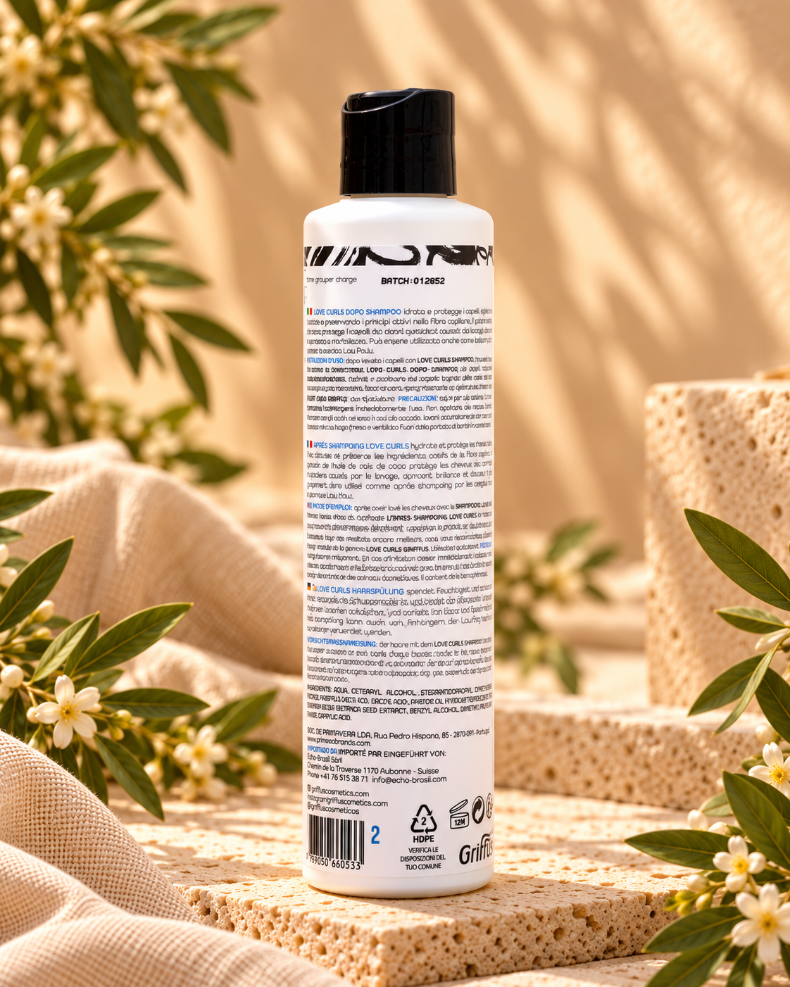 Griffus Love Curls Conditioner 400 ml – Rückseite